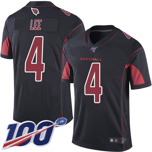 Arizona Cardinals Limited Black Men Andy Lee Jersey NFL Football #4 100th Season Rush Vapor Untouchable